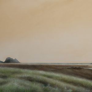 Playing in the Piha Stream by Terry Prince