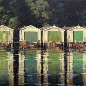 The Boatsheds at Orakei with the Kailua and the Aldwyn by Justin Boroughs