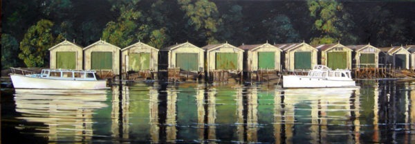 The Boatsheds at Orakei with the Kailua and the Aldwyn by Justin Boroughs