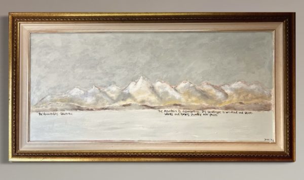 The Remarkables framed by Joanna King