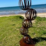 Cinco Circulous by sculptor Neil Donaldson