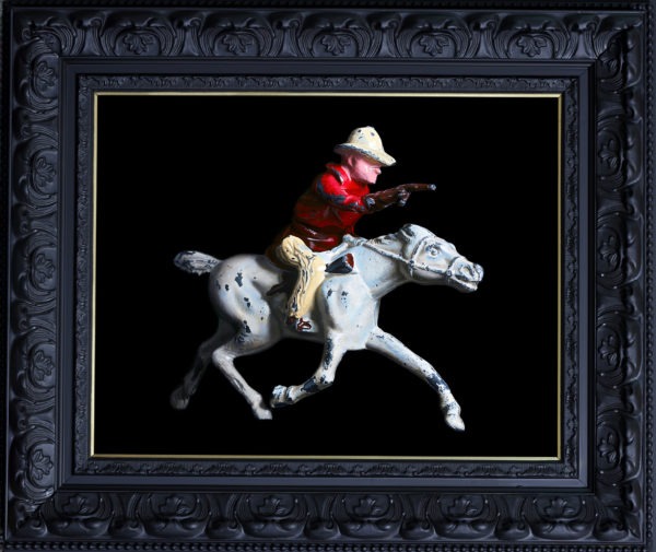 ride em cowboy 33 x 42 frame by Jo Kreyl