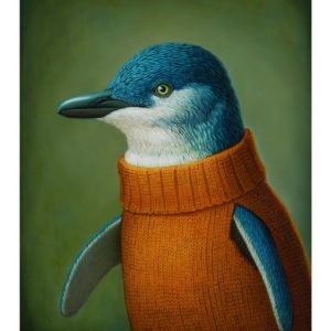 Whakaeaea Blue Penguin by Rieko Woodford-Robinson