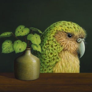 Kakapo+Kawakawa by Rieko Woodford-Robinson