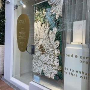 Contemporary Fibre Art hanging by Frankie Meaden