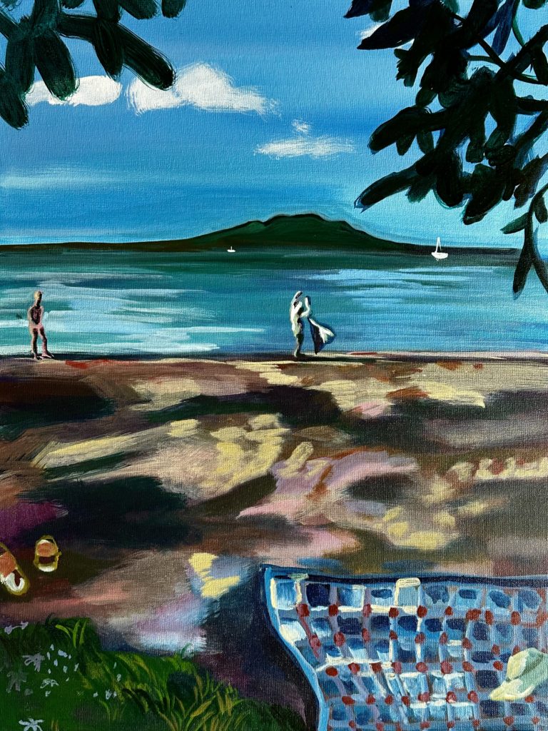 Cheltenham Beach Afternoon by Bella Cannon