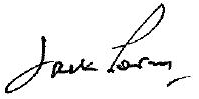 Signature - Jack Porus