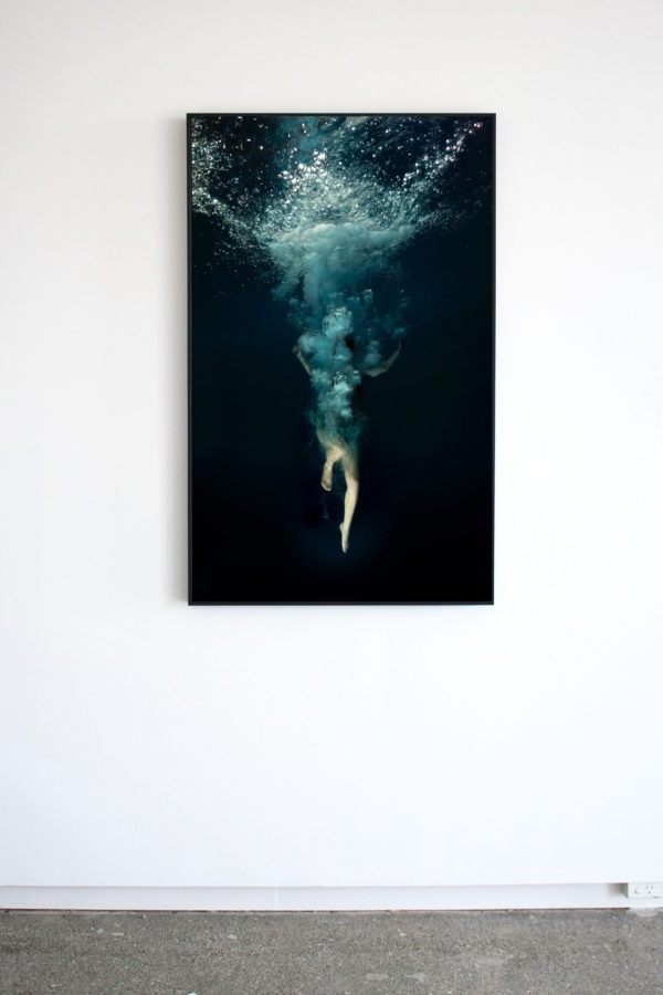 Plunge, Deep Ocean Blue by Cathy Carter