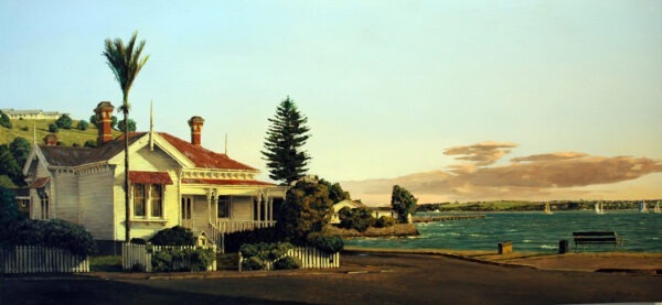 House at torpedo bay by Justin Boroughs